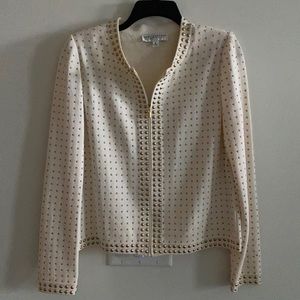 St. John studded jacket